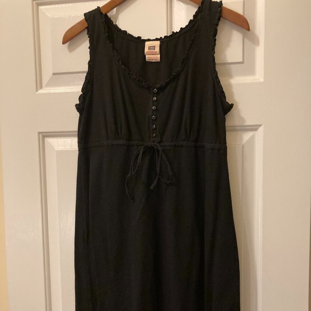 Faded Glory Black sleeveless Beach dress